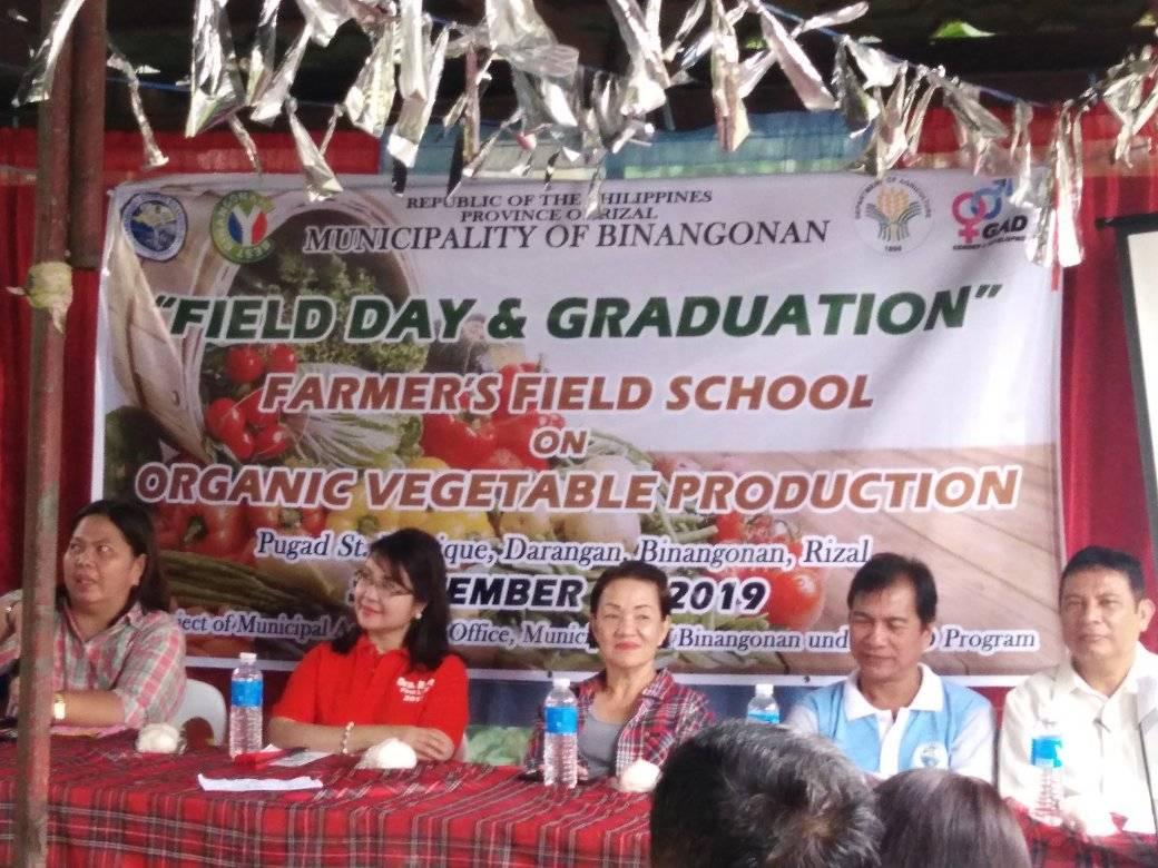 Graduation On Farmers Field School On Organic Vegetable Production At ...