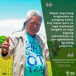 Taong 2016 nang maipakilala kay G. Pastor Magpantay ang paggamit ng binhi ng hybrid na palay.
