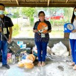 DA hands over mushroom production packages to Sampaloc farmers