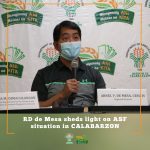 RD de Mesa sheds light on ASF situation in CALABARZON