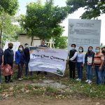 OIC-RED Vilma M. Dimaculangan turns over to Lipa Agricultural Research and Experiment Station (LARES), headed by Ms. Cynthia DT. Leycano, the newly-built Sprinkler Irrigation System