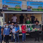 DA-4A grants farmer group in Quezon a wing van truck