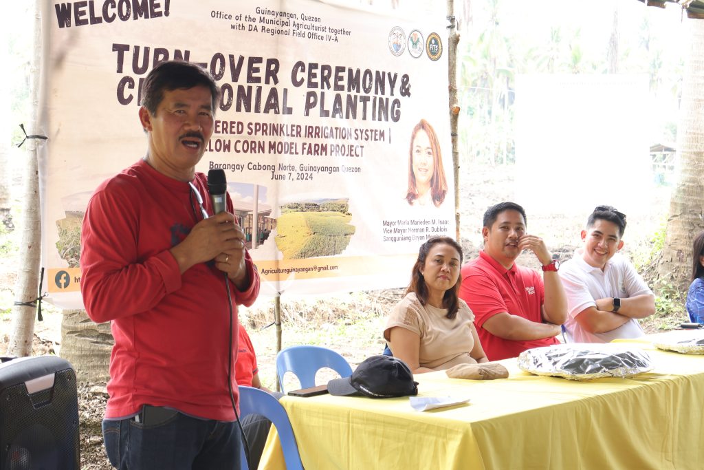 Corn Ceremonial Planting sa Quezon, idinaos ng DA Calabarzon