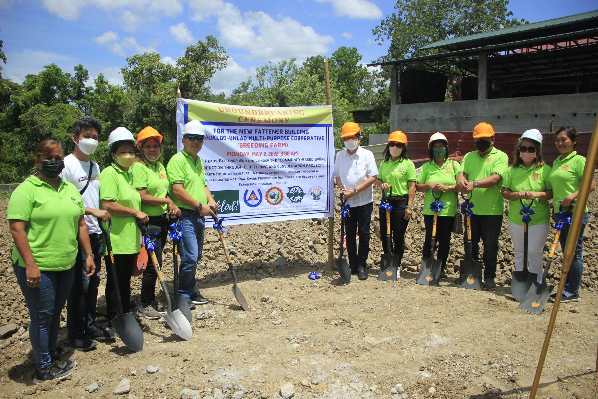 DA-4A, Buklod-Unlad MPC groundbreak P5.5M-worth community-based swine ...